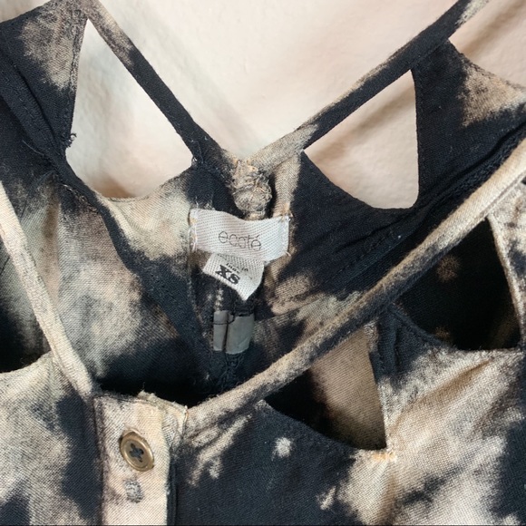 Ecate Tie Dye Short Romper - Picture 3 of 5